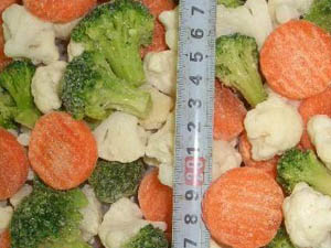 mezcla de verduras congeladas